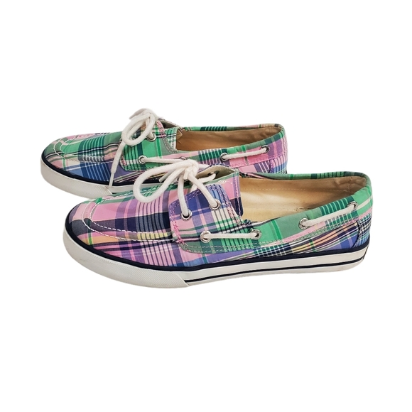 Polo Ralph Lauren Pastel Plaid Loafer 
